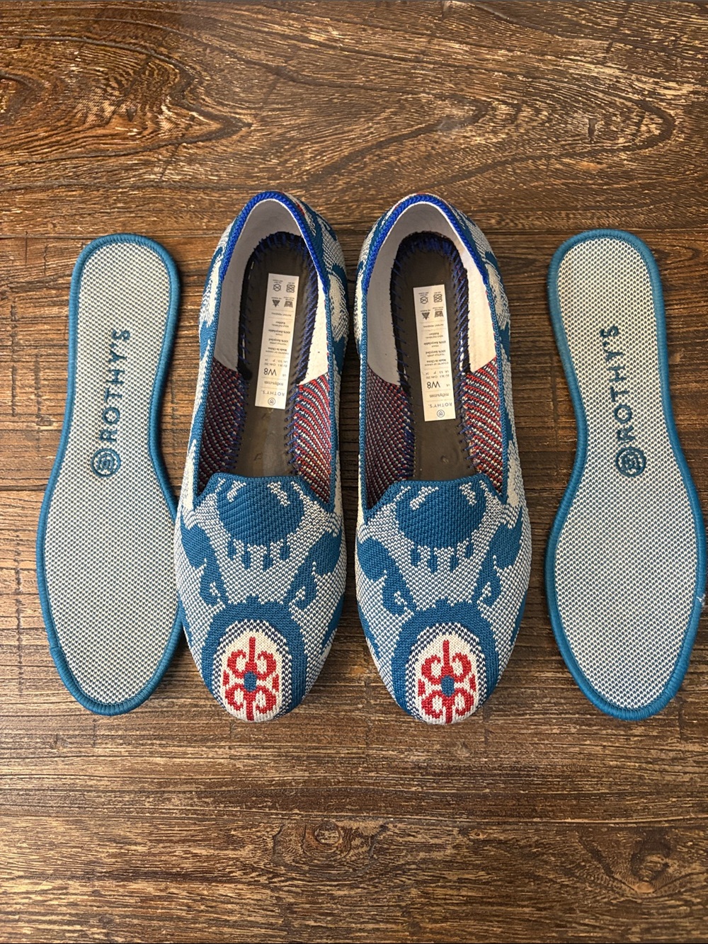 Rothy’s RARE Moroccan Teal Limited Edition The Loafer Size 8 - Picture 4 of 8